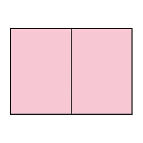 Paperado Faltkarte, A5, Flamingo, 5 Stück von Rössler