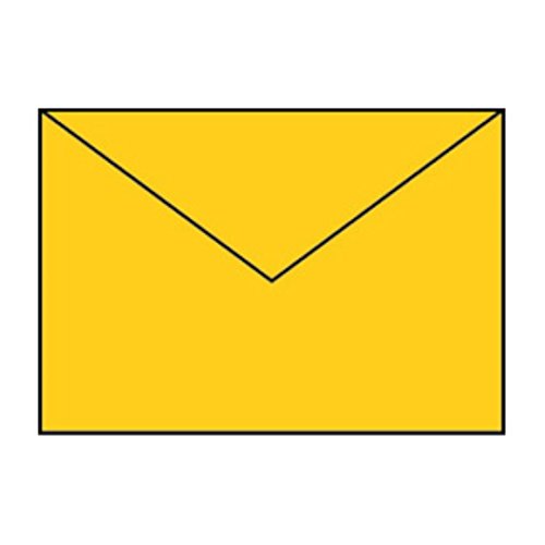 Paperado C5 Umschlag Karte – Gelb (5 Stück) von Paperado
