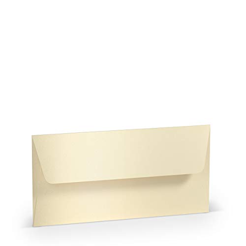 Paperado DL gefüttert Gewebe Umschlag – Gold (Pack von 5)-P - Candle Light von Paperado