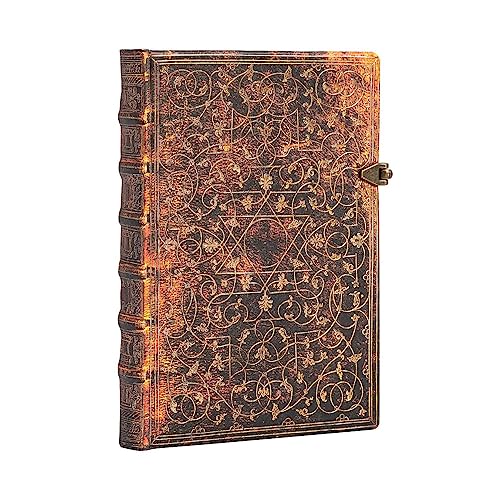 Paperblanks Grolier Ornamentali - Notizbuch Midi Flexi Liniert - , Midi (180 x 130 mm) von Paperblanks