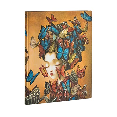 Paperblanks - Madame Butterfly - Esprit De Lacombe - Flexi - Ultra - Lined - 100 Gsm von Paperblanks