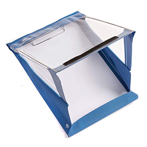 Paperdry Blau Wasserfestes Klemmbrett A4 Hochformat, Hochwertiges PVC, 18 Monate Garantie, Klemmbrett mit Deckel für Draußen von Paperdry