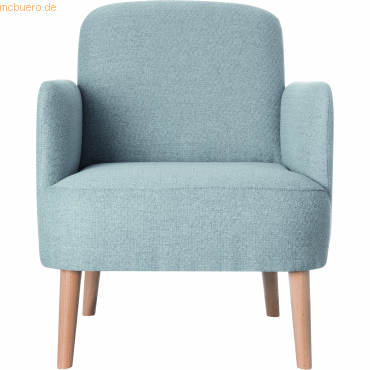 Paperflow Sessel Brooks Retro-Look grau von Paperflow