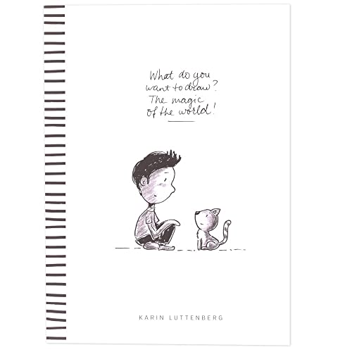 Paperfuel PF203610 Skizzenbuch, Zeichenblock, What Do You Draw, 300 Gramm/m², 40 Blätter, DIN A6, für Handlettering, Scrapbooking und andere Papierbasteleien, White, Einheitsgröße Paperfuel PF203610 Skizzenbuch, Zeichenblock, What Do You Draw, 300 Gramm/m², 40 Blätter, DIN A6, für Handlettering, Scrapbooking und andere Papierbasteleien, White, Einheitsgröße von Paperfuel