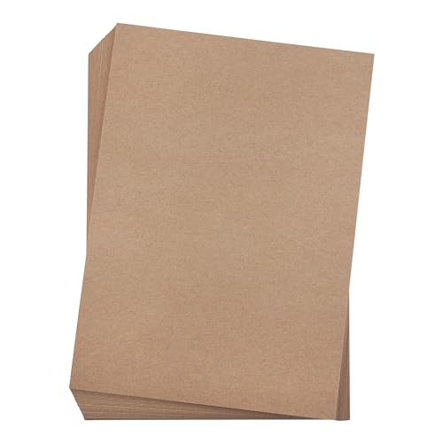 100 Blatt Kraftpapier DIN A4 Set - 225 g - 21 x 29,7 cm - Bastelpapier & Naturkarton Pappe Blätter aus Kraftkarton 100 Blatt Kraftpapier DIN A4 Set - 225 g - 21 x 29,7 cm - Bastelpapier & Naturkarton Pappe Blätter aus Kraftkarton von Papermane