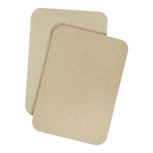 DIN A5 Blanko Karten Set mit runden Ecken zum Basteln und Selbstgestalten 300 g/m² Fotokarton Kraftpapier Graspapier (Graspapier 300g/m², 400 Karten) von Papermane