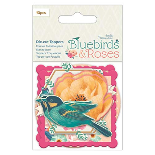 Bluebirds & Roses PMA 157291 Die- Cuts, Multi von Papermania