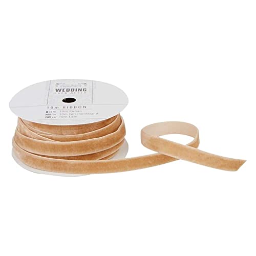 Papermania 10 m Hochzeit Samt Band, antik Gold Papermania 10 m Hochzeit Samt Band, antik Gold von Papermania