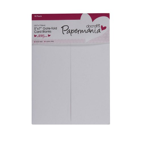 Papermania 5 x Bluetooth 300 GSM Klappkarten blanko Karten und Umschläge, 10 Stück, Weiß Papermania 5 x Bluetooth 300 GSM Klappkarten blanko Karten und Umschläge, 10 Stück, Weiß von Papermania