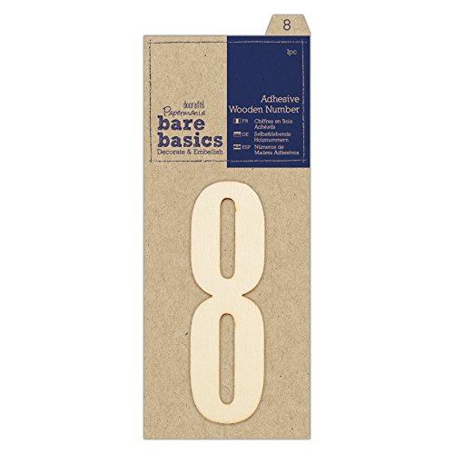 Papermania PMA 175139 Hölzerne Verschönerung, Kraft, 10cm Papermania PMA 175139 Hölzerne Verschönerung, Kraft, 10cm von Papermania