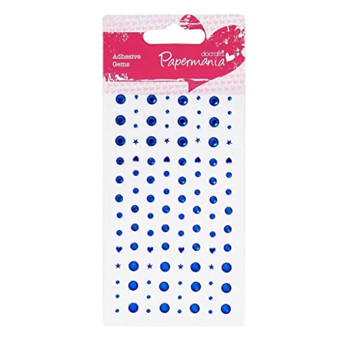 Papermania PMA 351412 Scrapbooking-Stickers, Blau, Einheitsgröße von Papermania