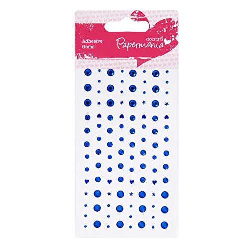 Papermania PMA 351412 Scrapbooking-Stickers, Papier, Blau, Einheitsgröße von Papermania
