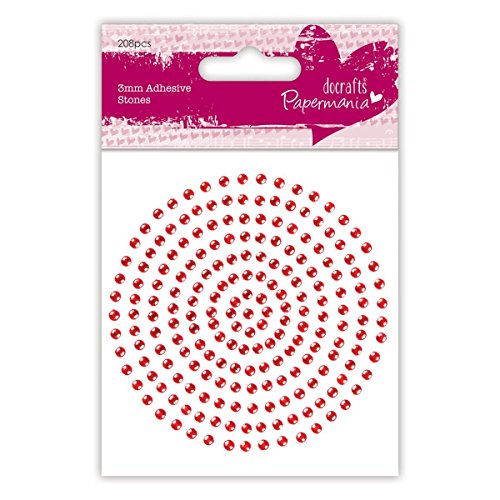 Papermania PMA 351607 Scrapbooking-Stickers, Rot, Einheitsgröße von Papermania
