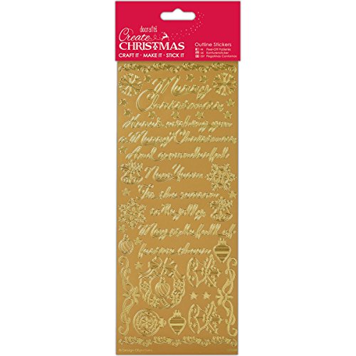 Papermania PMA 810912 Scrapbooking-Stickers, Gold, Einheitsgröße Papermania PMA 810912 Scrapbooking-Stickers, Gold, Einheitsgröße von Papermania