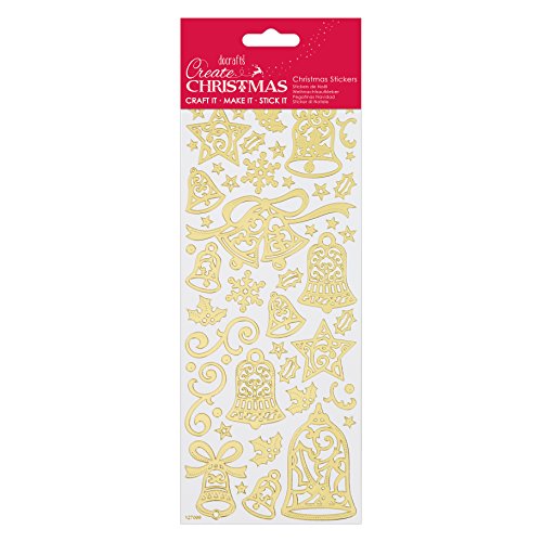 Papermania PMA 810934 Scrapbooking-Stickers, Gold, Einheitsgröße von Papermania