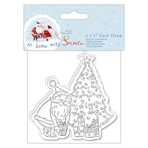 Papermania PMA 907971 Scrapbooking-Stempel, Clear, 4x4 von Papermania