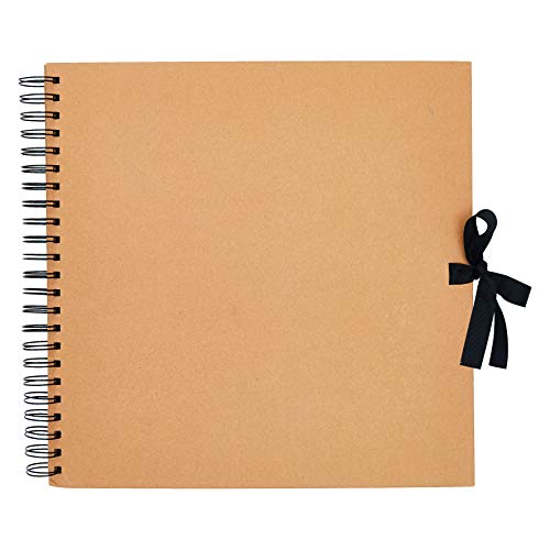 Papermania Sammelalbum, Beige, Einheitsgröße, Farbe kann Gold und schwarze Bindung variieren. von Papermania