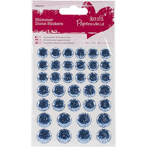 Papermania Scrapbooking-Stickers, Hellblau, Einheitsgröße von Papermania