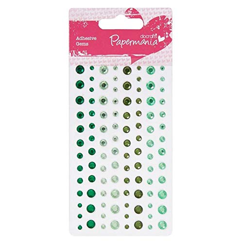 Papermania Scrapbooking-Stickers, Kunststoff, Verde, Einheitsgröße von Papermania