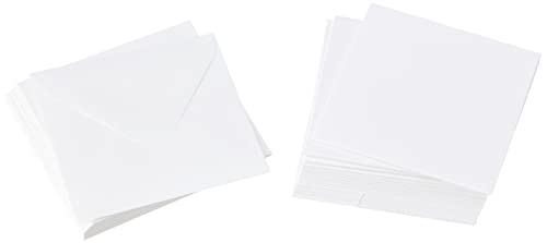 Papermania Square Cards/Envelopes 3"X3" 20/Pkg-White Papermania Square Cards/Envelopes 3"X3" 20/Pkg-White von Papermania