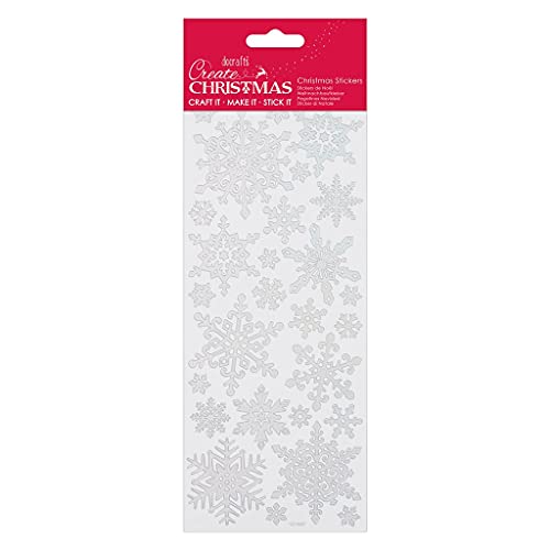 Stellen Sie Weihnachtsregenbogen-Kontur-Aufkleber - Schneeflocken Her Stellen Sie Weihnachtsregenbogen-Kontur-Aufkleber - Schneeflocken Her von Papermania