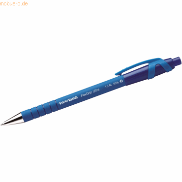 PaperMate Kugelschreiber FlexGrip Ultra M blau von Papermate