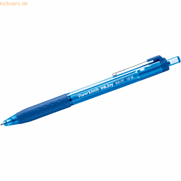 12 x Papermate Kugelschreiber InkJoy 300 RT Druckmechanik 1mm blau von Papermate