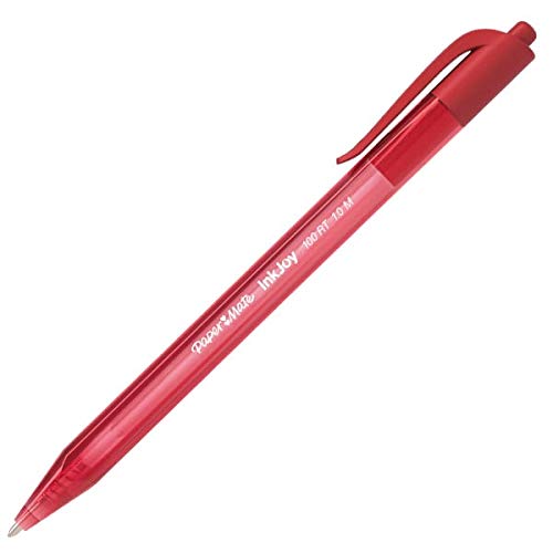 Kugelschreiber Inkjoy 100 RT Rot Spitze 1,0 mm Papermate von PAPER MATE