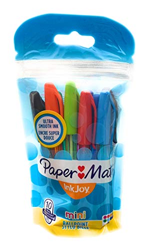 PAPER:MATE 1956637 Kugelschreiber InkJoy 100 Cap mini, 10er Etui von Papermate