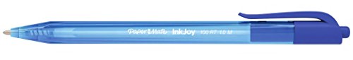 PAPER:MATE S0957040 Kugelschreiber InkJoy 100 RT, Strichfarbe: blau von PAPER MATE