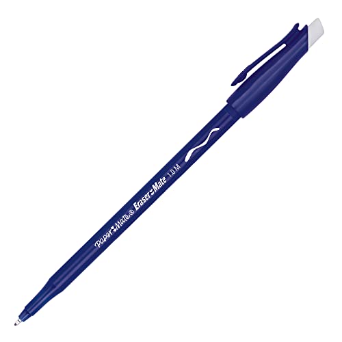 Papermate 93191 Kugelschreiber Inch. löschbar Replay 40° Jahrestag, 1,0mm, blau von PAPER MATE