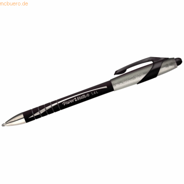 Papermate Kugelschreiber Flexgrip Elite Druckmechanik B (1,4 mm) schwa von Papermate