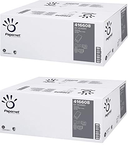 Papernet Falthandtuchpapier V-Falz/Zick Zack 1-lagig natur 10.000 Blatt Recyclingpapier Papernet Falthandtuchpapier V-Falz/Zick Zack 1-lagig natur 10.000 Blatt Recyclingpapier von Papernet