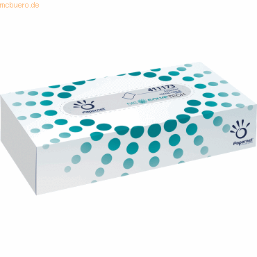 Papernet Kosmetiktuch 411173 weiß 100 Stück von Papernet