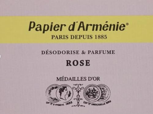 Papier d'Armenie La Rose Brennpapier, 12 Blatt von Papier d'Armenie