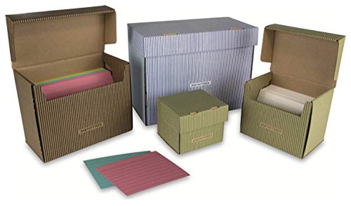 PapierTiger Karteikasten Streifen Kartonage, Auswahl:A6 braun PapierTiger Karteikasten Streifen Kartonage, Auswahl:A6 braun von PapierTiger