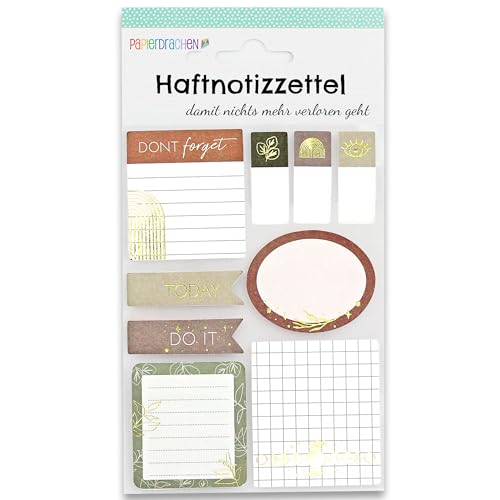 Papierdrachen Bullet Journal Sticky Notes - Uni - 9 verschiedene Blöcke Haftnotizen | Klebezettel | To do Wochenübersicht | viele hilfreiche Notizzettel für dein Notizbuch - Set 4 Papierdrachen Bullet Journal Sticky Notes - Uni - 9 verschiedene Blöcke Haftnotizen | Klebezettel | To do Wochenübersicht | viele hilfreiche Notizzettel für dein Notizbuch - Set 4 von Papierdrachen
