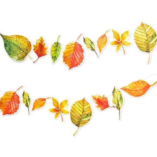 Papierdrachen 10m Girlande als Herbstdekoration - Deko zum Basteln für Jungen & Mädchen - Blätter | Kreativprojekt in Kita und Schule Papierdrachen 10m Girlande als Herbstdekoration - Deko zum Basteln für Jungen & Mädchen - Blätter | Kreativprojekt in Kita und Schule von Papierdrachen