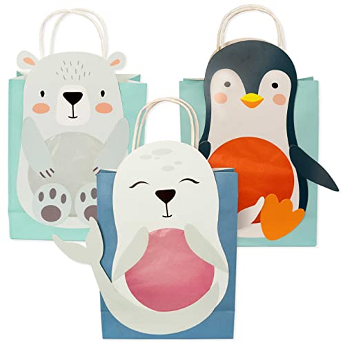Papierdrachen 3 Laternen zum Selber Basteln - Henkeltüten mit Transparentpapier und Stanzteilen - Polartiere - für Mädchen und Jungen - Ideal für Kindergartenkinder Papierdrachen 3 Laternen zum Selber Basteln - Henkeltüten mit Transparentpapier und Stanzteilen - Polartiere - für Mädchen und Jungen - Ideal für Kindergartenkinder von Papierdrachen