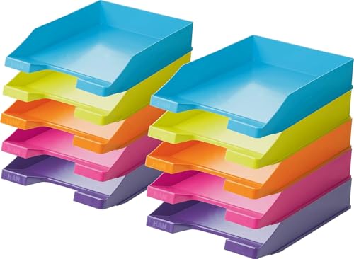Ordner/Ablagen Papiertiger (Briefablage KLASSIK, modern sortiert, 30er Karton) von Papiertiger