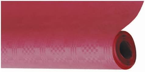 Papiertiger Papiertischdecke Rolle 100 cm x 10 m, Tischtuchpapier in Pink, abwischbare Tischdecke für Bierzeltgarnitur, Partys und Geburtstage (Brombeeer, 10 Meter x 1 Meter | 1 Rolle) von Papiertiger