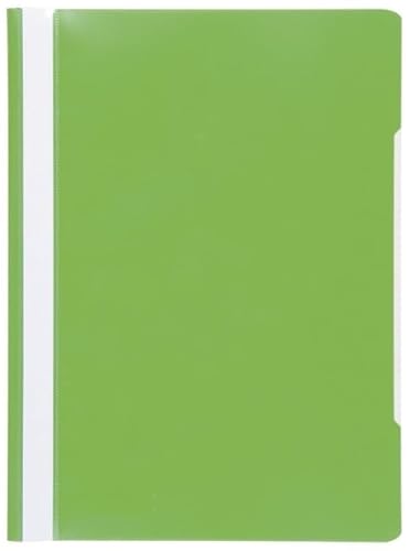 Papiertiger Schnellhefter Marke Brunnen PP für Schule und Büro (Schulqualität, Hellgrün, 12 Pack) von Papiertiger