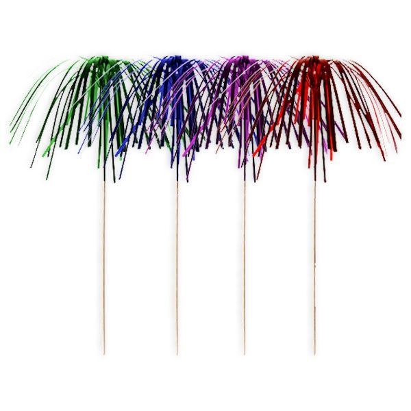 Deko-Picker "Feuerwerk", ideale Eisbecher-Deko, volle 24cm, 10er Pack Deko-Picker "Feuerwerk", ideale Eisbecher-Deko, volle 24cm, 10er Pack von Papstar