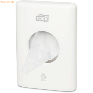 Tork Hygienebeutelspender Kunststoff weiß Tork Hygienebeutelspender Kunststoff weiß von Tork