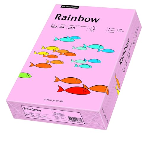 PAPYRUS 88042527 Multifunktionspapier Rainbow, A4, 160 g/qm hellrosa PAPYRUS 88042527 Multifunktionspapier Rainbow, A4, 160 g/qm hellrosa von Papyrus