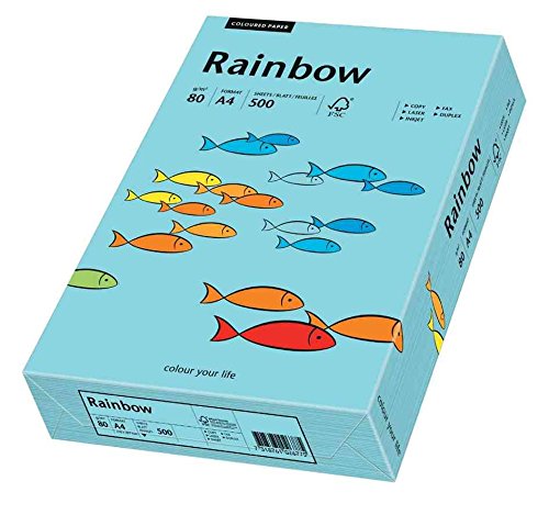 PAPYRUS Multifunktionspapier Rainbow, A4, mittelblau 88042717 PAPYRUS Multifunktionspapier Rainbow, A4, mittelblau 88042717 von Papyrus