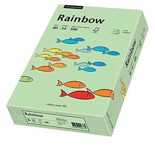 PAPYRUS Multifunktionspapier Rainbow, A4, mittelgrün PAPYRUS Multifunktionspapier Rainbow, A4, mittelgrün von Papyrus