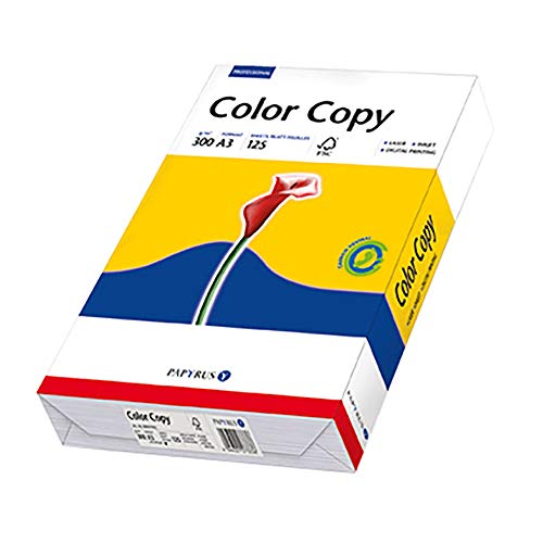 Papiro Farblaserpapier Kopie in Farbe, satiniert, DIN A3, 29,7 x 42,0 cm, 300g, ws, 125 Bl Papiro Farblaserpapier Kopie in Farbe, satiniert, DIN A3, 29,7 x 42,0 cm, 300g, ws, 125 Bl von Papyrus