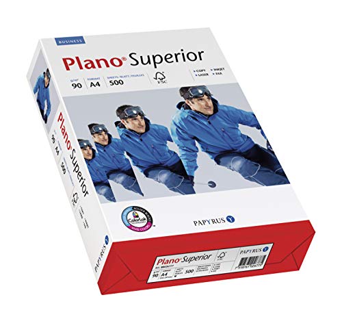 Papyrus 88026780 Druckerpapier Planosuperior 90g/m²: DIN-A4, 500 Blatt, hochweiß Papyrus 88026780 Druckerpapier Planosuperior 90g/m²: DIN-A4, 500 Blatt, hochweiß von Papyrus