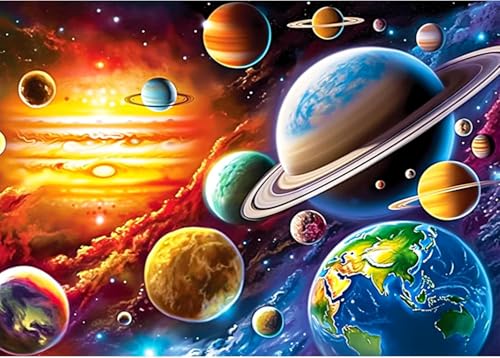 ParNarZar Diamond Painting Set 30x40cm 5D Diamant Malerei Bilder für Erwachsene & Kinder, Komplettset mit eckige steine, Full Drill DIY Kunsthandwerk Wanddeko ParNarZar Diamond Painting Set 30x40cm 5D Diamant Malerei Bilder für Erwachsene & Kinder, Komplettset mit eckige steine, Full Drill DIY Kunsthandwerk Wanddeko von ParNarZar
